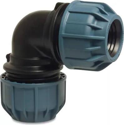 Zdjęcie produktu dla Jason Kolano 90* PP 25mm zacisk 10bar