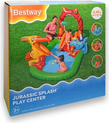 Obrázok produktu pre Bestway® Jurassic Splash™ vodné hracie centrum 242 x 140 x 137 cm