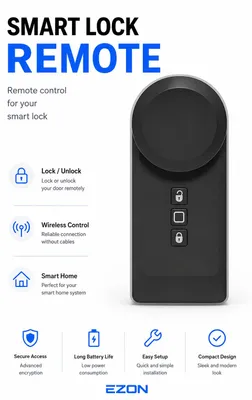 Produktbild von Smart Home Türschlossantrieb (HmIP-DLD-A) (anthrazit), KI-generiertes Bild