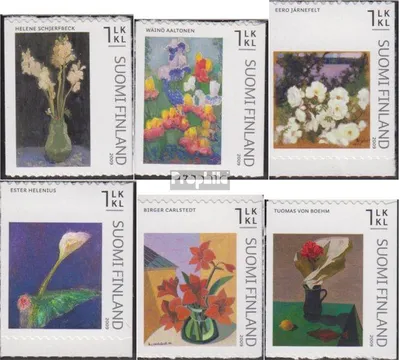 Produktbild von Briefmarken Finnland 2009 Mi 1986-1991 (kompl.Ausg.) postfrisch Gemälde
