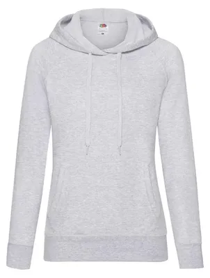 Obrázok produktu pre Dámska mikina, kapucňa - FOL HOODED SWEAT/W - heather grey - veľkosť XS