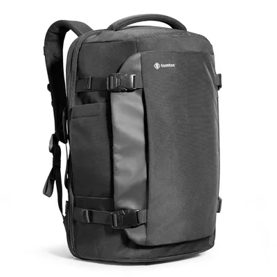 Image de tomtoc 40L Sac à dos de voyage, TSA Amical Bagage à main Sac à dos de voyage pour ordinateur portable 15,6-17 pouces, Approuvé par le vol Bagage à bord Hydrofuge Sac à dos de cabine pour Voyage Weekender Trip