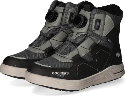 Zdjęcie produktu dla Dockers zimowe buty za kostkę dla dzieci tekstylne i syntetyczne czarne rozmiar: 31