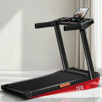 Image de Loopband - Tapis de marche - Tapis roulant - Tapis de marche pliable - Inclinaison de 15 %