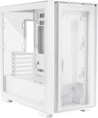 Produktbild von ASUS A21 - microATX Tower - Seitenteil mit Fenster - keine Spannungsversorgung - USB/Audio