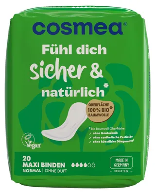Zdjęcie produktu dla Pelz Cosmea Comfort BIO maxi podpaski 20 szt