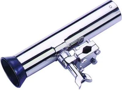 Produktbild von allpa NIRO Verstellbare Angelrutenhalter für Relingsmontage (Ø25mm), L=250mm, max. Ø40mm