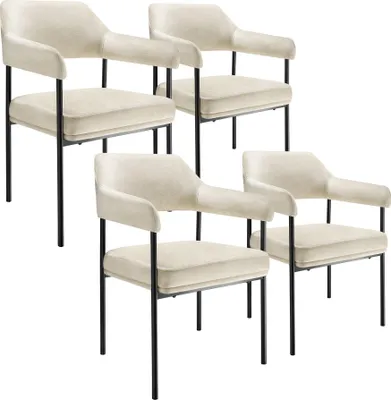 Produktbild von tectake® Armlehnstuhl Doé gepolstert 58 x 62 x 85 cm