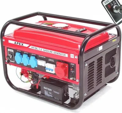 Produktbild von Benzínový generátor s elektrickým startem 9500E Generátor 230V 400V Generátorová souprava 66265