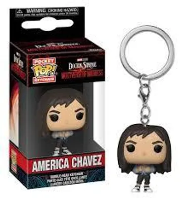 Obrázok produktu pre Funko POP Pocket! Vinylová kľúčenka - MARVEL Doctor Strange in the Multiverse of Madness America Chavez - 4cm