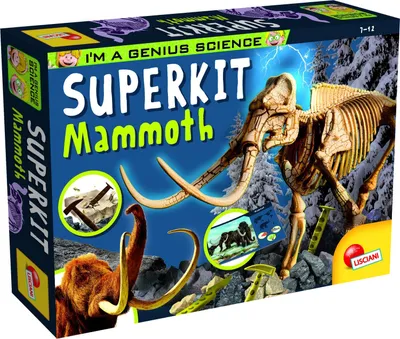 Zdjęcie produktu dla Eksperymenty małego geniusza - zestaw do paleontologii mamuta