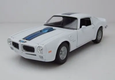 Produktbild von Welly 24075W Pontiac Firebird Trans Am 1972 weiß 1:24