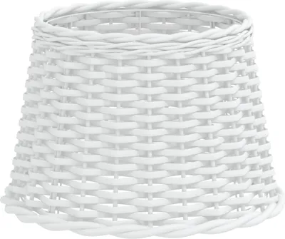 Obrázok produktu pre vidaXL tienidlo biele Ø40x26 cm Wicker