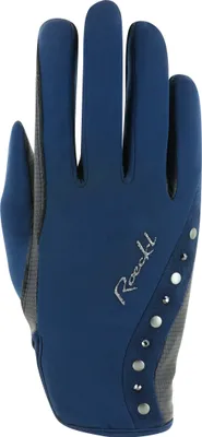 Produktbild von Roeckl JARDY Damen Reithandschuhe navy, Größe:8.5