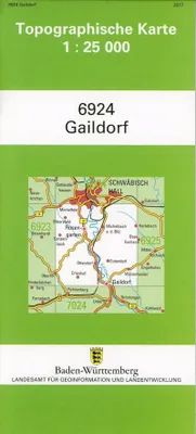 Produktbild von Gaildorf 1 : 25 000