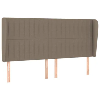 Produktbild von VidaXL 3118204, Graubraun, Polyester, Holz, 1630 mm, 118 cm, 128 cm, 230 mm