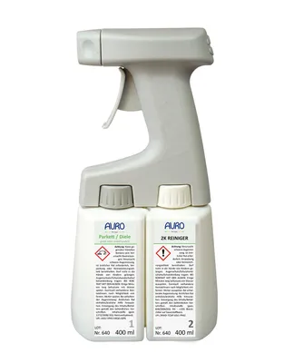 Produktbild von AURO 2K Reiniger Parkett & Dielen Nr. 640 Starter Kit