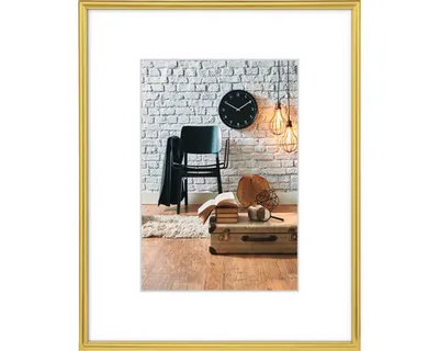 Produktbild von Hama Rahmen Sevilla gold matt 40x50cm