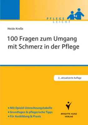 Obrázok produktu pre 100 Fragen zum Umgang mit Schmerz in der Pflege