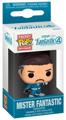 Produktbild von Funko Pocket Pop! Marvel: Keychain Fantastic 4: First Steps - Mister Fantastic