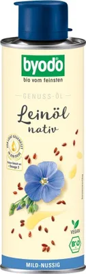 Produktbild von Byodo Leinl, nativ - in der Dose (1 x 0,25 l)