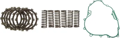 Immagine prodotto di Set frizione per Yamaha YFM 250 R YFM25R, anni di produzione 2009-2011: dischi frizione, molle frizione e guarnizione del coperchio frizione di Pamoto - Nuovo