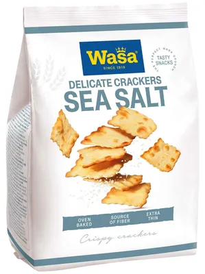 Produktbild von Wasa Delicate Crackers Sea Salt 150g