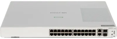 Obrázek produktu pro HPE Aruba Networking Networking Instant On Switch 24p Gigabit 2p 10GBT 2p SFP+ 1960, Řízený, L2+, Gigabit Ethernet (10/100/1000), Plně duplexní režim, Instalace do racku, 1U