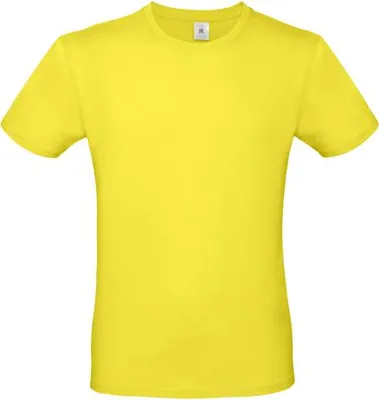 Produktbild von Herren-T-Shirt, Kurzarm - B&C #E150 - solar yellow - Größe XL