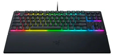 Produktbild von Razer RZ03-04880600-R3N1, Tenkeyless (80 - 87 %), Kabelgebunden, USB, Mecha-Membran-Schlüsselschalter, LED, Schwarz