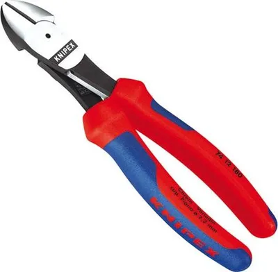 Image de Pince Coupante Côte à Forte Demultiplicat.180mm - Knipex