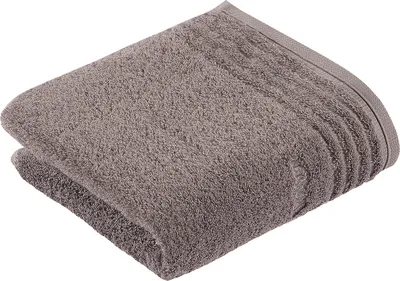 Produktbild von Vossen Handtuch Vienna Style Supersoft Farbe pepplestone Größe 60x110cm