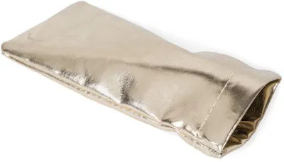 Produktbild von styleBREAKER Etui für Sonnenbrillen in Metallic Farbtönen mit Brillenputztuch, Brillenetui Schnappverschluss, Uni 09020146