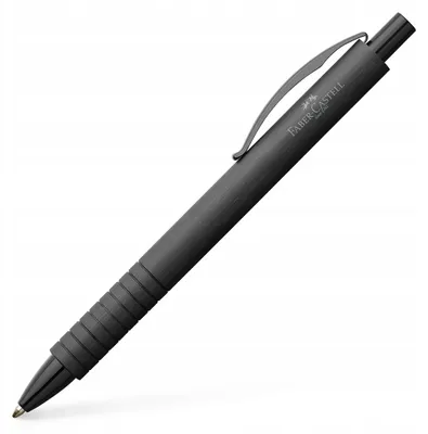 Produktbild von FABER-CASTELL Essentio Aluminium SCHWARZ Kugelschreiber