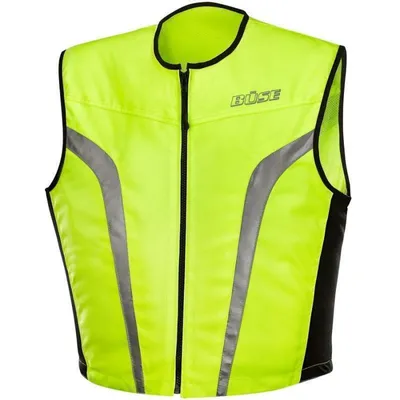 Produktbild von Büse Warnweste schwarz / neon gelb 4XL