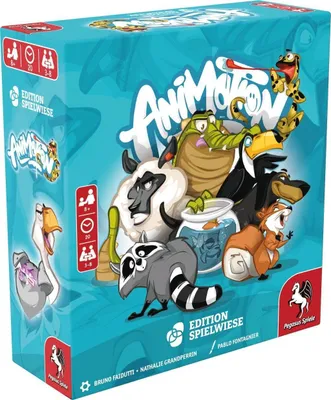 Zdjęcie produktu dla Pegasus Animotion (Edition Spielwiese), Gra planszowa, Dedukcja, 8 lat(a), Gra rodzinna