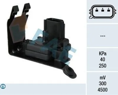 Produktbild von FAE 15080 Ladedrucksensor für FORD FOCUS (DAW, DBW) Saugrohr