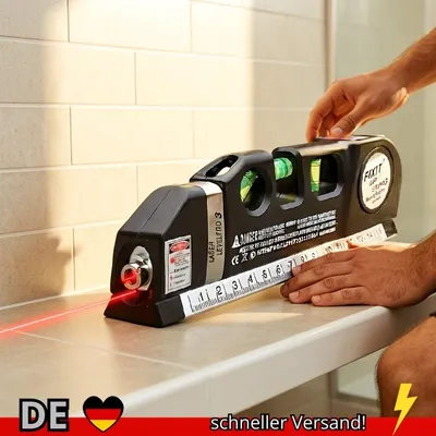 Produktbild von HOMEFISH Einfach zu Verwendendes Laser-Nivelliergerät
