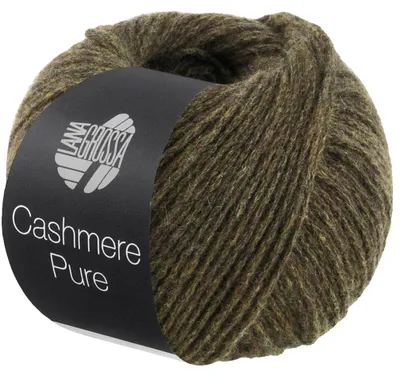 Produktbild von Lana Grossa - Cashmere Pure 0032 dunkeloliv