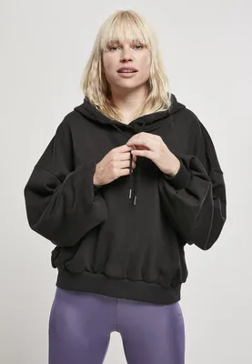 Image de Urban Classics Ladies Organic Oversized Terry Hoody noir - XL/XXL