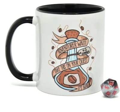 Image de Glassstaff - Mug cadeau « Potion de café »