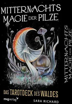 Immagine prodotto di Tarotkarten Mitternachtsmagie der Pilze – 78 illustrierte Karten mit Pilz-Archetypen und Begleitbuch