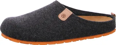 Produktbild von Rohde Herren Pantoffel Hausschuh Softfilz Napoli-H 6900, Größe:41 EU, Farbe:Grau
