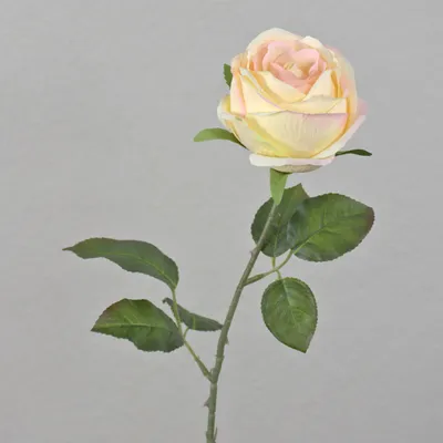 Produktbild von artplants.de Kunstrose FINAKAS, orange, 65cm - Künstliche Rosenblüte
