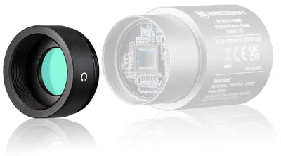 Produktbild von Bresser UV + IR Cut Filter für CMOS Kameras M30x0,75 C Mount 400 bis 680 nm