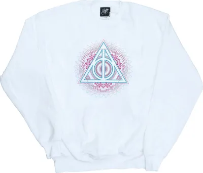 Produktbild von Harry Potter - "Deathly Hallows" Sweatshirt für Damen BI20513 (XL) (Weiß)