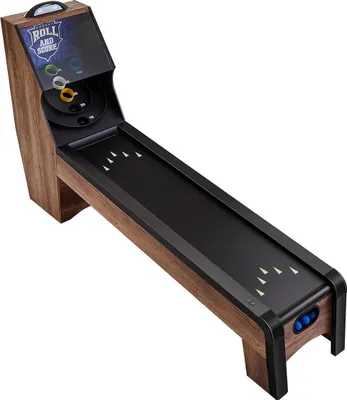 Image de Table de jeu d'arcade Roll & Score de 2,7 m avec tableau d'affichage électronique Salle de jeux 4 balles