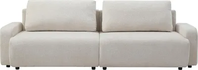 Produktbild von 4-Sitzer-Schlafsofa aus beigem Chenille-Stoff YOKIRA