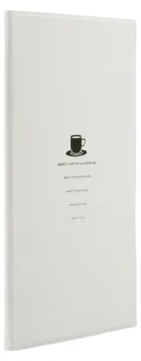 Productafbeelding van Securit® A45 Trendy menuhouder 'Dranken' in wit
