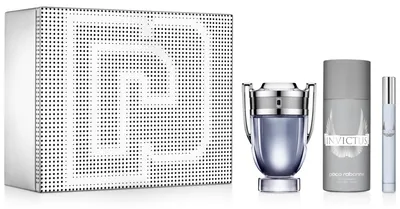 Obrázek produktu pro Sada Paco Rabanne: Invictus, deodorant ve spreji pro muže, 150 ml + Invictus, toaletní voda pro muže, 100 ml + Invictus, toaletní voda pro muže, 10 ml